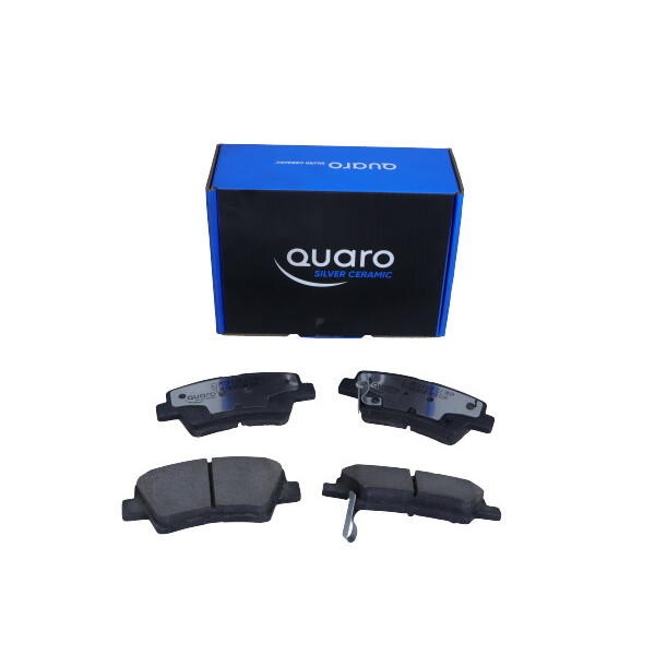QUARO KLOCKI HAMULCOWE HYUNDAI TYŁ I40 11-/SONATA 08-/CEED 12-/OPTIMA SILVER CERAMIC