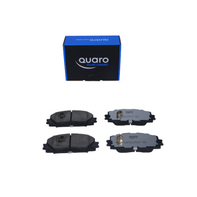 QUARO KLOCKI HAMULCOWE TOYOTA PRZÓD PRIUS 09- SILVER CERAMIC