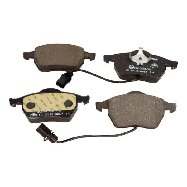 ATE KLOCKI HAM. VW P. A4 99-/A6 -99/PASSAT 00- 1,6-2,8 Z CZUJNIKAMI 156X74