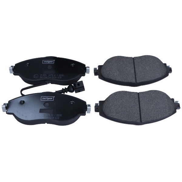 MAXGEAR KLOCKI HAMULCOWE VW PRZÓD GOLF/PASSAT/TIGUAN 1,0-2,0 12-