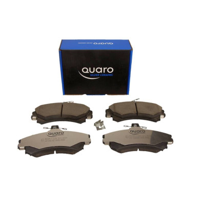 QUARO KLOCKI HAMULCOWE SMART PRZÓD FORFOUR/COLT 04- SILVER CERAMIC