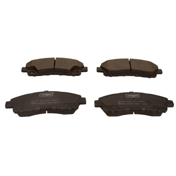 MAXGEAR KLOCKI HAMULCOWE MITSUBISHI TYŁ CANTER 3,0D 05-10