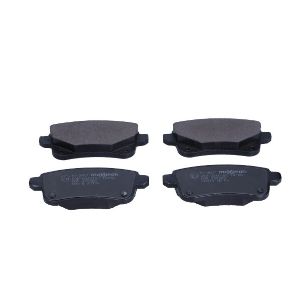 MAXGEAR KLOCKI HAMULCOWE RENAULT TYŁ GRAND SCENIC 13-