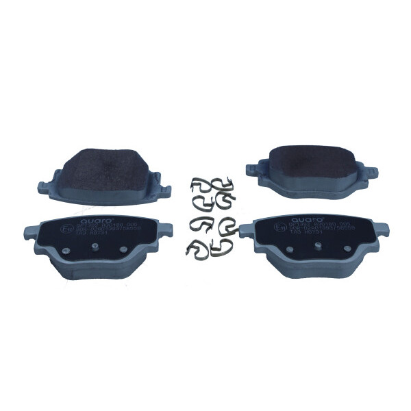 QUARO KLOCKI HAMULCOWE PEUGEOT TYŁ 2008/208 1,2/1,5 BLUEHDI 19-