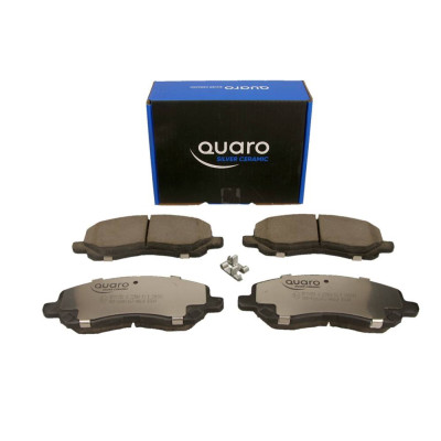 QUARO KLOCKI HAMULCOWE MITSUBISHI PRZÓD GALANT 00-/LANCER 08-/ASX 10-/4008 12- SILVER CERAMIC
