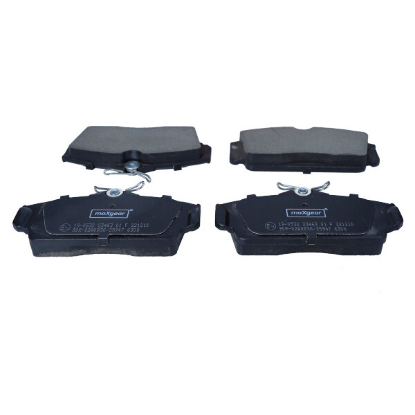 MAXGEAR KLOCKI HAMULCOWE NISSAN PRZÓD PRIMERA 98-