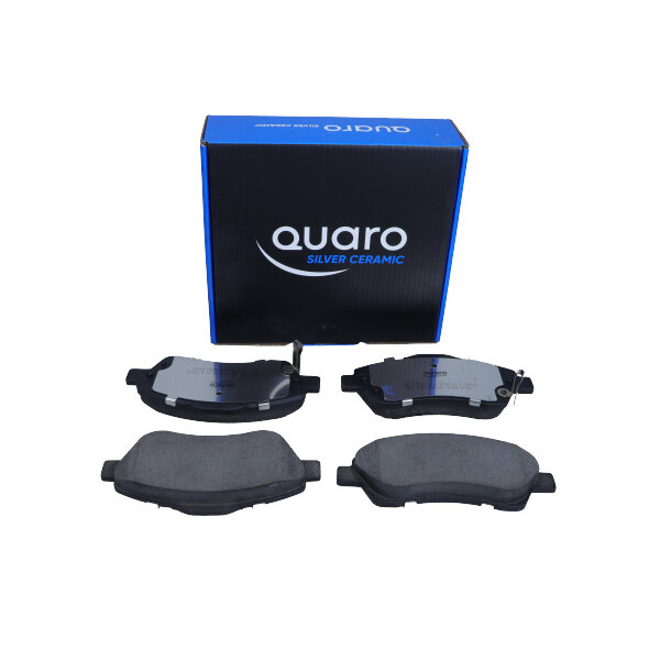 QUARO KLOCKI HAMULCOWE TOYOTA PRZÓD AVENSIS 03- SILVER CERAMIC