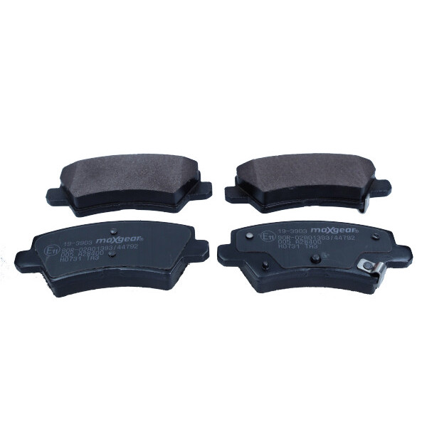 MAXGEAR KLOCKI HAMULCOWE KIA TYŁ PICANTO 1,0-1,2 17-