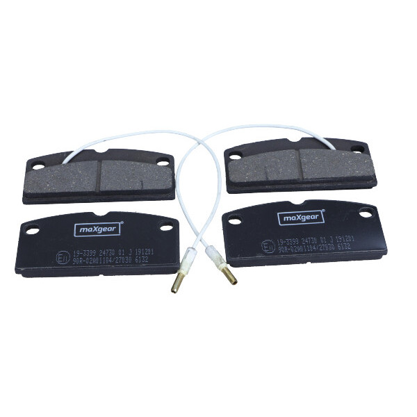 MAXGEAR KLOCKI HAMULCOWE AIXAM PRZÓD 400/500/721/NOVA