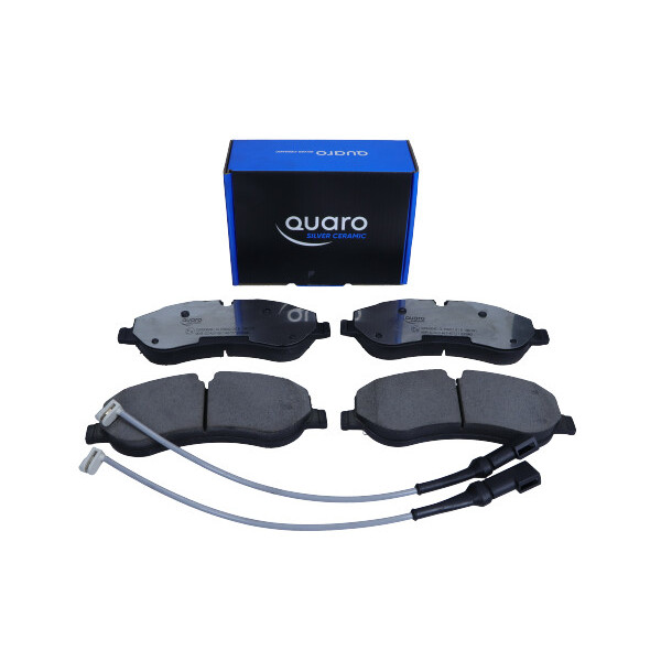 QUARO KLOCKI HAMULCOWE FORD PRZÓD TRANSIT CUSTOM 12-/TRANSIT 14- SILVER CERAMIC