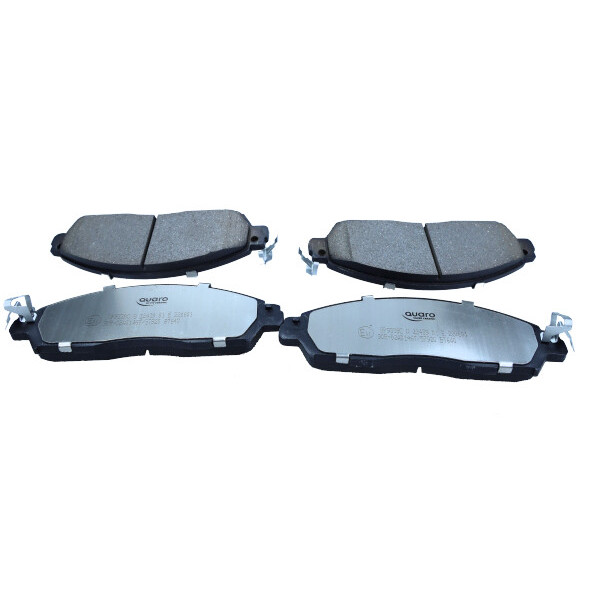 QUARO KLOCKI HAMULCOWE NISSAN PRZÓD NP300 NAVARA 2,3 DCI 4X4 15- SILVER CERAMIC