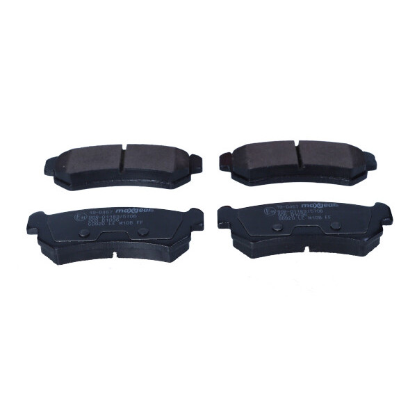 MAXGEAR KLOCKI HAMULCOWE DAEWOO TYŁ NUBIRA