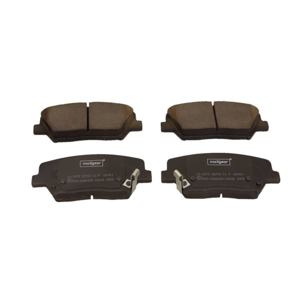 MAXGEAR KLOCKI HAMULCOWE HYUNDAI PRZÓD I30 11-