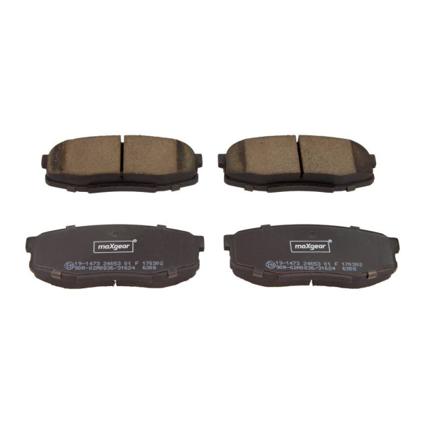 MAXGEAR KLOCKI HAMULCOWE TOYOTA TYŁ LANDCRUISER 08-