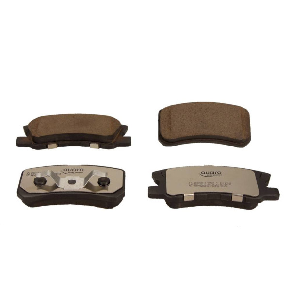 QUARO KLOCKI HAMULCOWE MITSUBISHI TYŁ PAJERO 99-/07-/OUTLANDER 06-/ASX 10-/JEEP/4008/GRANDIS SILVER CERAMIC
