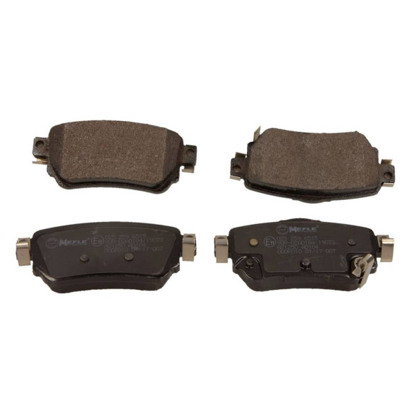 MEYLE KLOCKI HAMULCOWE NISSAN TYŁ QASHQAI/X-TRAIL 1,5-1,6DCI 13-
