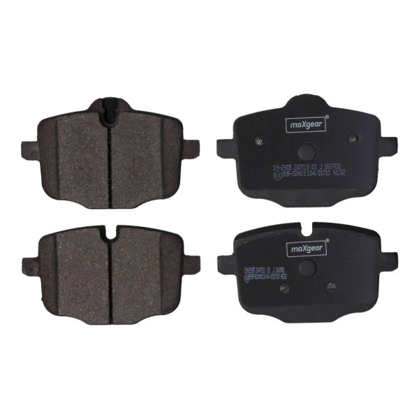 MAXGEAR KLOCKI HAMULCOWE BMW TYŁ F10/F11 525-550