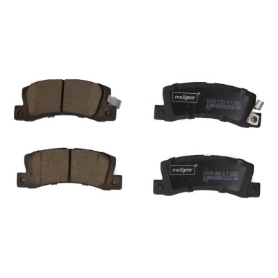 MAXGEAR KLOCKI HAMULCOWE TOYOTA TYŁ AVENSIS 97-01/COROLLA E11 -01/CAMRY 01-