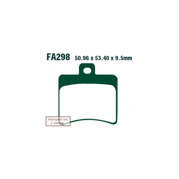 EBC KLOCKI HAMULCOWE MOTO. APRILIA RS 125 (2T) (06-12)