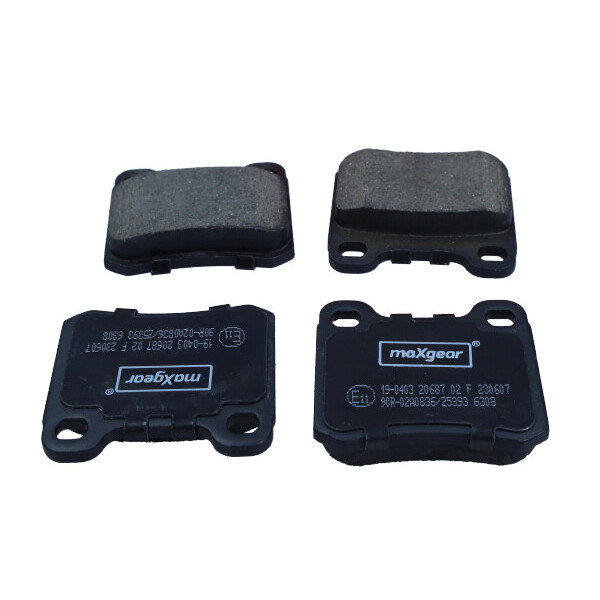 MAXGEAR KLOCKI HAMULCOWE MERCEDES TYŁ W124/201