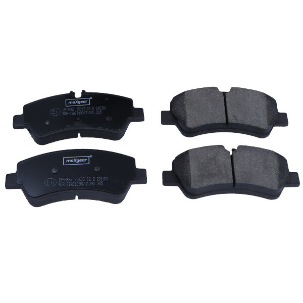 MAXGEAR KLOCKI HAMULCOWE FORD TYŁ TRANSIT 2,0-3,2 TDCI 13- 2 CZUJNIKI