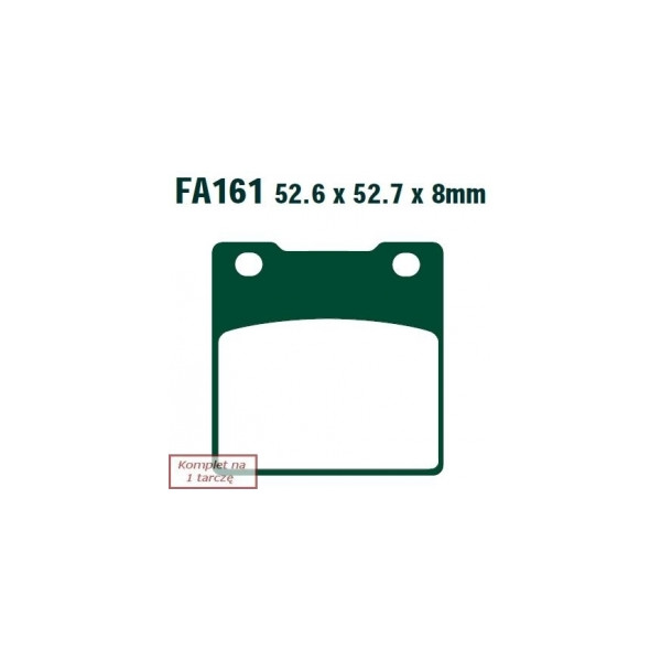EBC KLOCKI HAM. MOTO.  KAWASAKI ZZR 1100 (93-01)/  ZXR 750 H1/H2 (89-90)/  ZRX 1200 R (01-08)