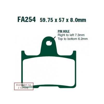 EBC KLOCKI HAM. MOTO.  SUZUKI GSXR 1000 K4 (04)