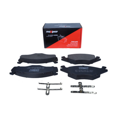 MAXGEAR KLOCKI HAMULCOWE VW PRZÓD POLO 94- NIESYMENTRYCZNE GR. 17MM