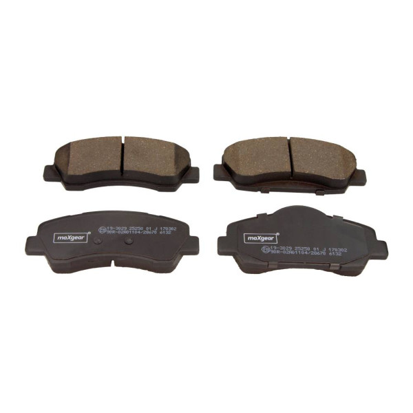 MAXGEAR KLOCKI HAMULCOWE PEUGEOT PRZÓD 301 12-/308 13-