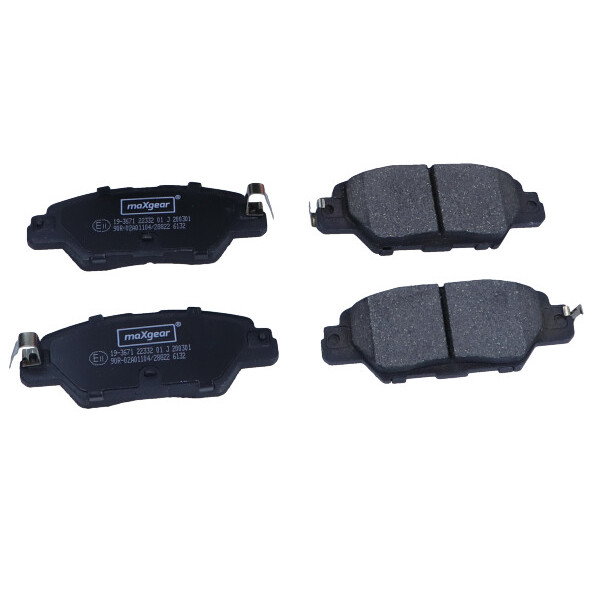 MAXGEAR KLOCKI HAMULCOWE MAZDA TYŁ CX-5 2,0-2,5 14-17