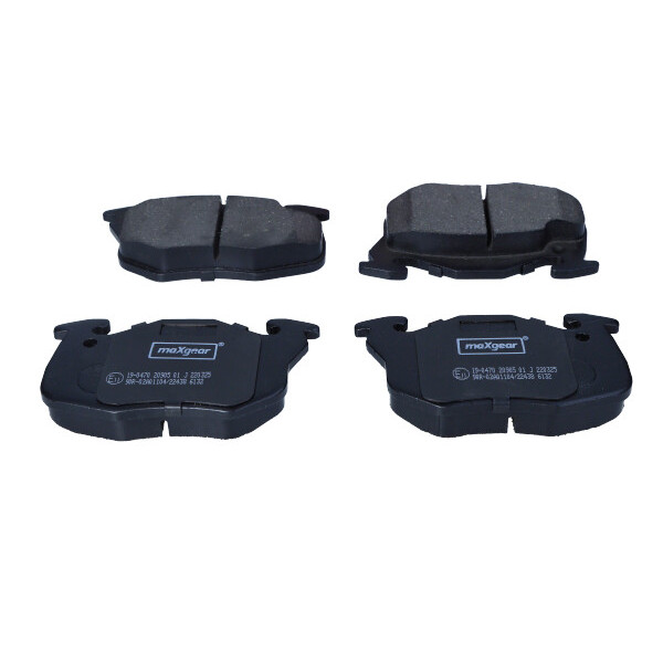MAXGEAR KLOCKI HAMULCOWE RENAULT PRZÓD 9/11/19/21/25