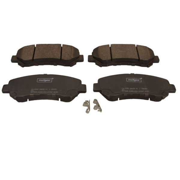 MAXGEAR KLOCKI HAM. NISSAN P. QASHQAI/X-TRAIL 1,5-2,0 DCI 07- Z CZUJNIKIEM AKUSTYCZNYM