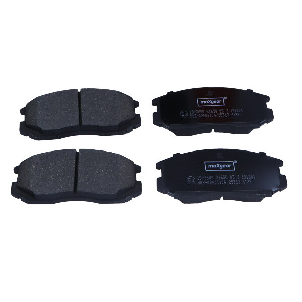 MAXGEAR KLOCKI HAMULCOWE DAIHATSU PRZÓD TERIOS 1,3-1,5 97-