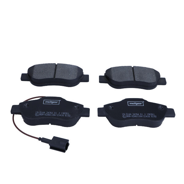 MAXGEAR KLOCKI HAMULCOWE FIAT PRZÓD 500 07- 1,3D/KA 09- 1,3TDCI
