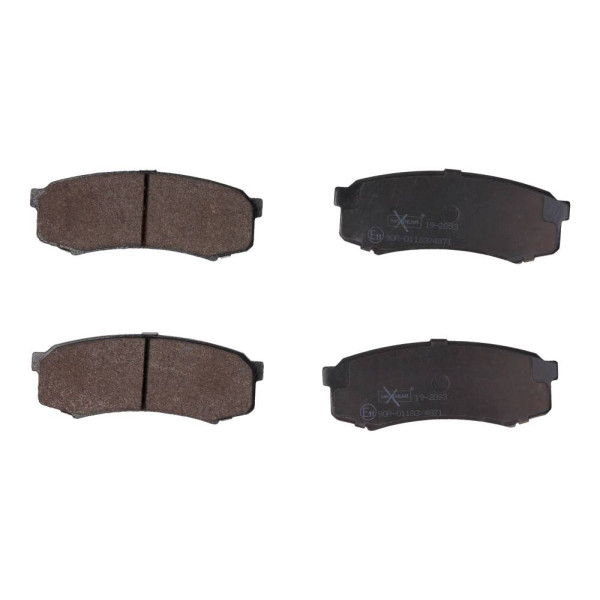 MAXGEAR KLOCKI HAMULCOWE TOYOTA TYŁ LANDCRUISER 03-/PAJERO 03-