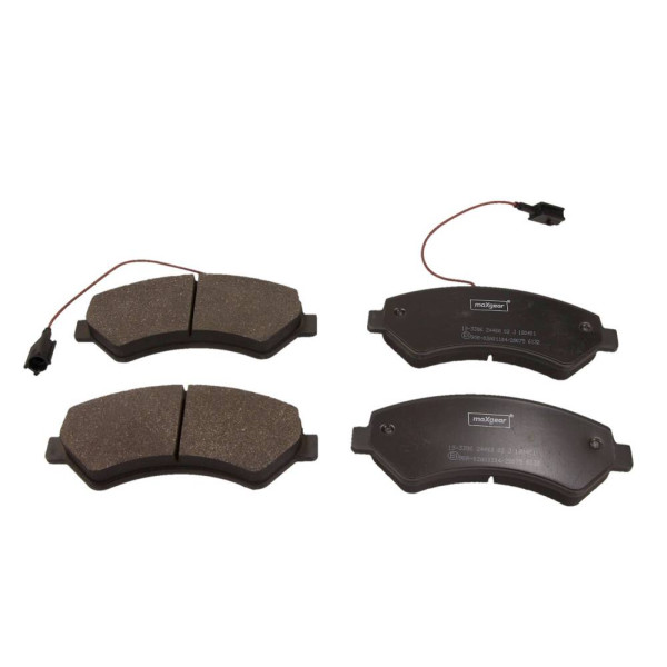 MAXGEAR KLOCKI HAMULCOWE FIAT PRZÓD DUCATO 07-