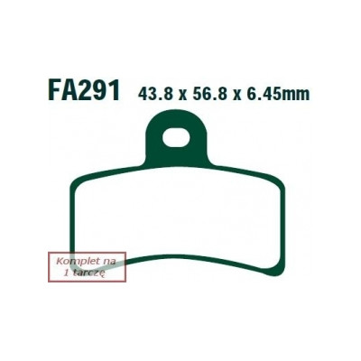 EBC KLOCKI HAMULCOWE MOTO GAS-GAS CROSS MC 50 (06)