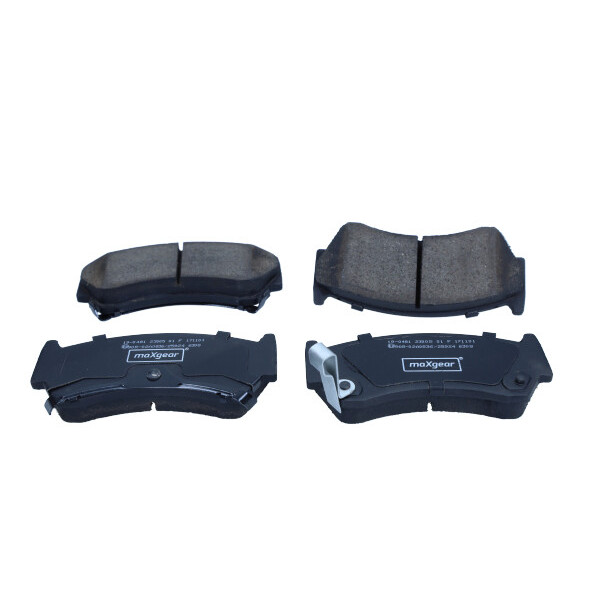 MAXGEAR KLOCKI HAMULCOWE NISSAN PRZÓD ALMERA 95-/BALENO 96-