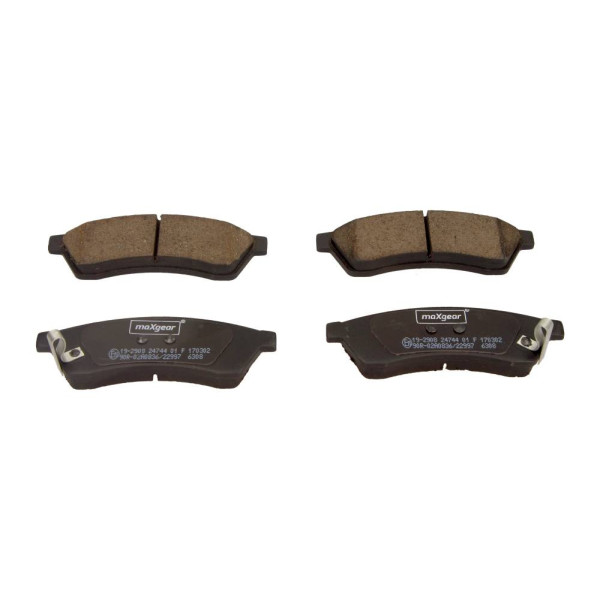 MAXGEAR KLOCKI HAMULCOWE CHEVROLET TYŁ EPICA 1,8/2,0/2,5 06-