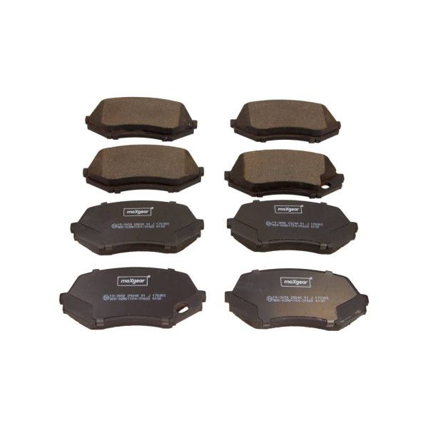 MAXGEAR KLOCKI HAMULCOWE MITSUBISHI PRZÓD CANTER 3,0D 01-10 SZER. 123MM
