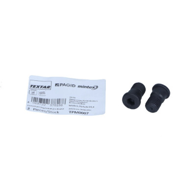TEXTAR KPL 2SZT!!!! ŚRUBA TARCZY HAM. OPEL P./T. ASTRA/CORSA/MERIVA/OMEGA/VECTRA 86-