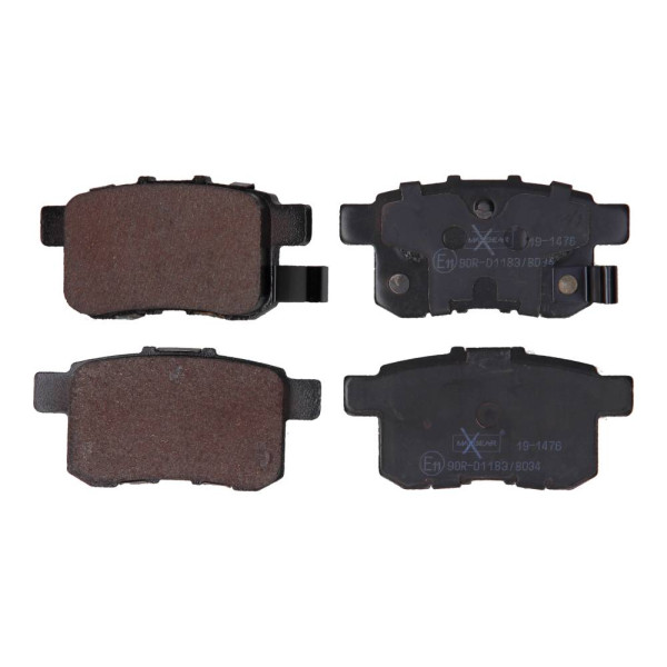 MAXGEAR KLOCKI HAMULCOWE HONDA TYŁ ACCORD 08-