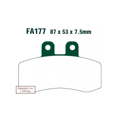 EBC KLOCKI HAMULCOWE MOTO APRILIA PEGASO 650 (91-96)