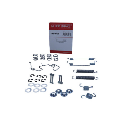QUICK BRAKE SPRĘŻYNY SZCZĘK HAMULCOWYCH FORD TRANSIT BOX