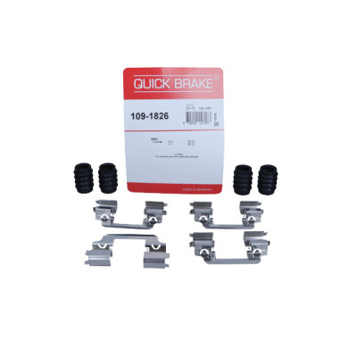 QUICK BRAKE ZESTAW INSTALACYJNY KLOCKÓW HAMULCOWYCH BMW TYŁ 5/6 09-
