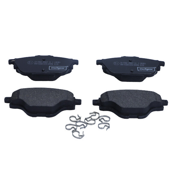MAXGEAR KLOCKI HAMULCOWE CITROEN TYŁ C4 PICASSO 13- DLA TARCZY 290MM
