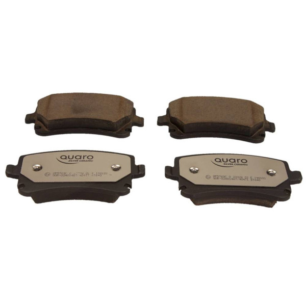 QUARO KLOCKI HAMULCOWE VW TYŁ T5 03-/A4/A6/A8 04- BEZ CZUJNIKA SILVER CERAMIC