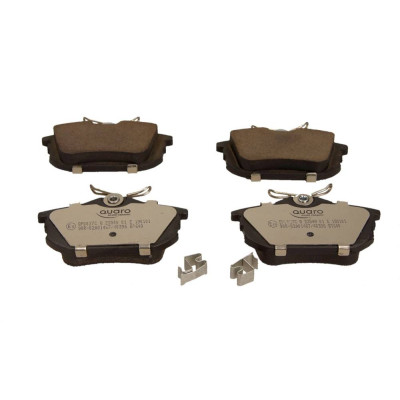 QUARO KLOCKI HAMULCOWE MITSUBISHI TYŁ COLT 06-/VOLVO S40 SILVER CERAMIC