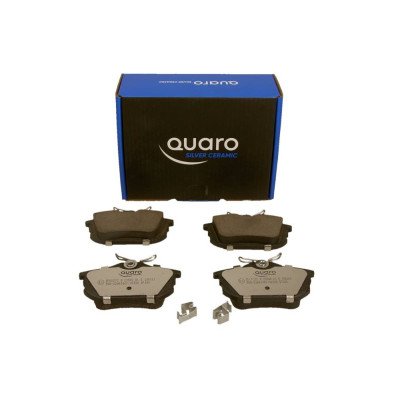 QUARO KLOCKI HAMULCOWE MITSUBISHI TYŁ COLT 06-/VOLVO S40 SILVER CERAMIC