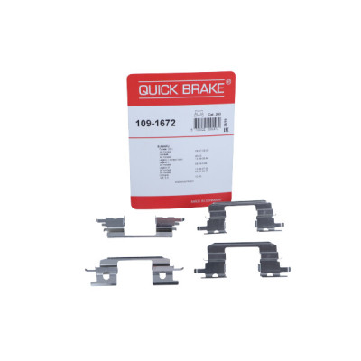 QUICK BRAKE ZESTAW INST. KLOCKÓW HAM. SUBARU P. FORESTER/IMPREZA/LEGACY/OUTBACK 89-03